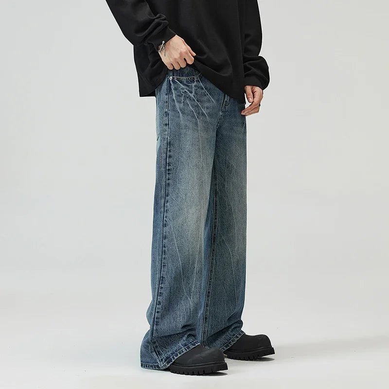 Lightning Baggy Jeans - Valento Fashion