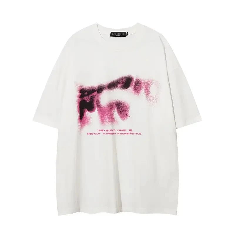 Vague Graphic T-shirt - Valento Fashion